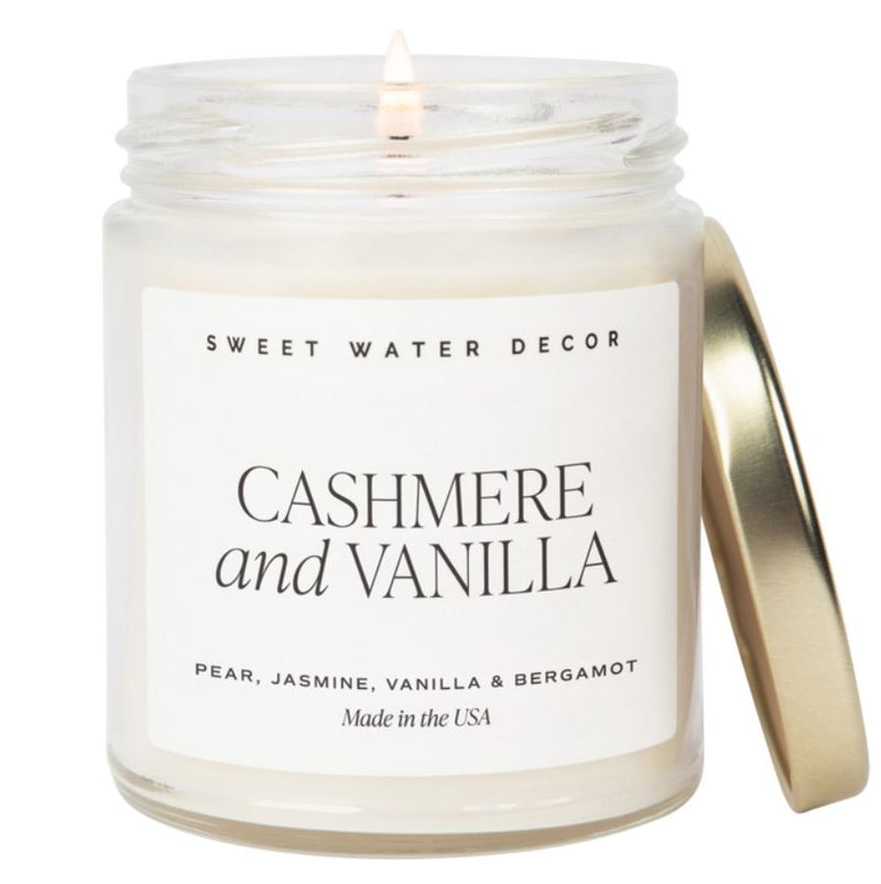 Cashmere and Vanilla 9 Oz Soy Candle