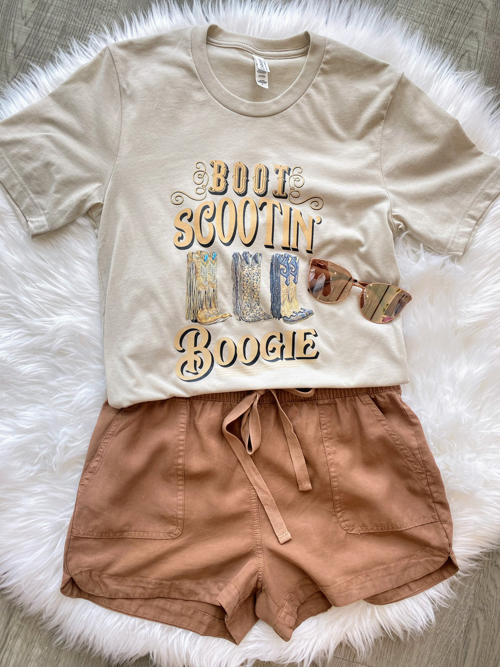 Boot Scootin' Boogie Boot Graphic Tee