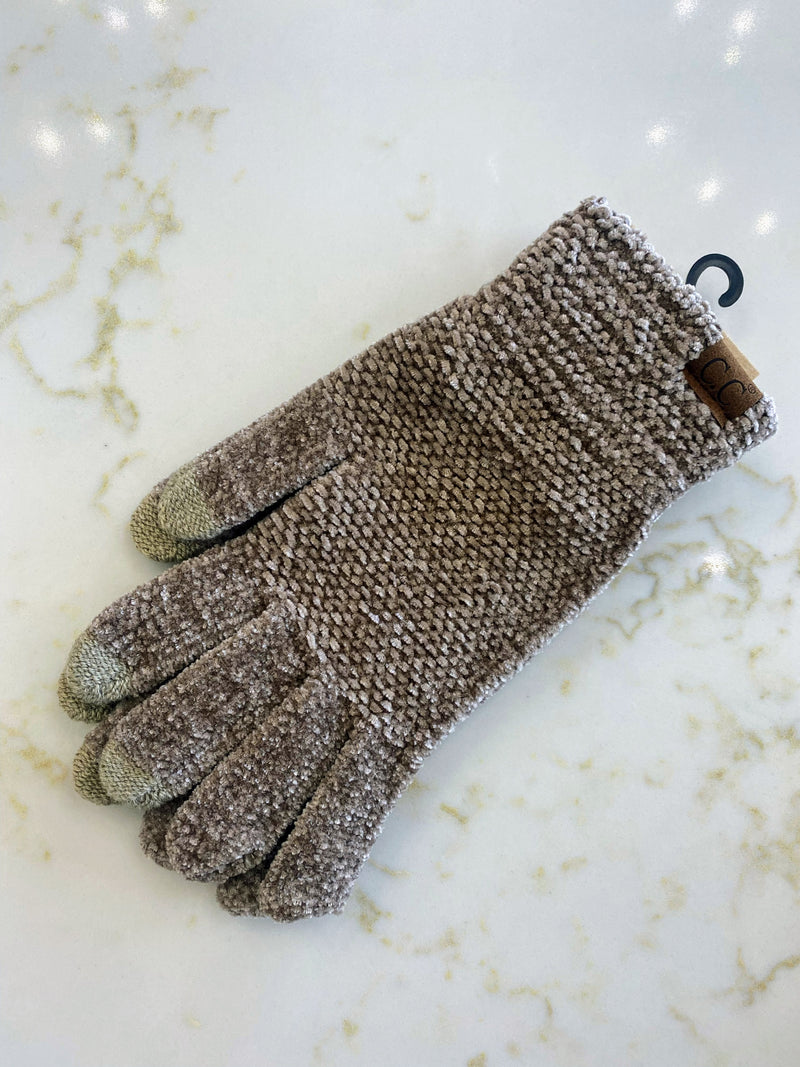 C.C. Chenille Touchscreen Gloves