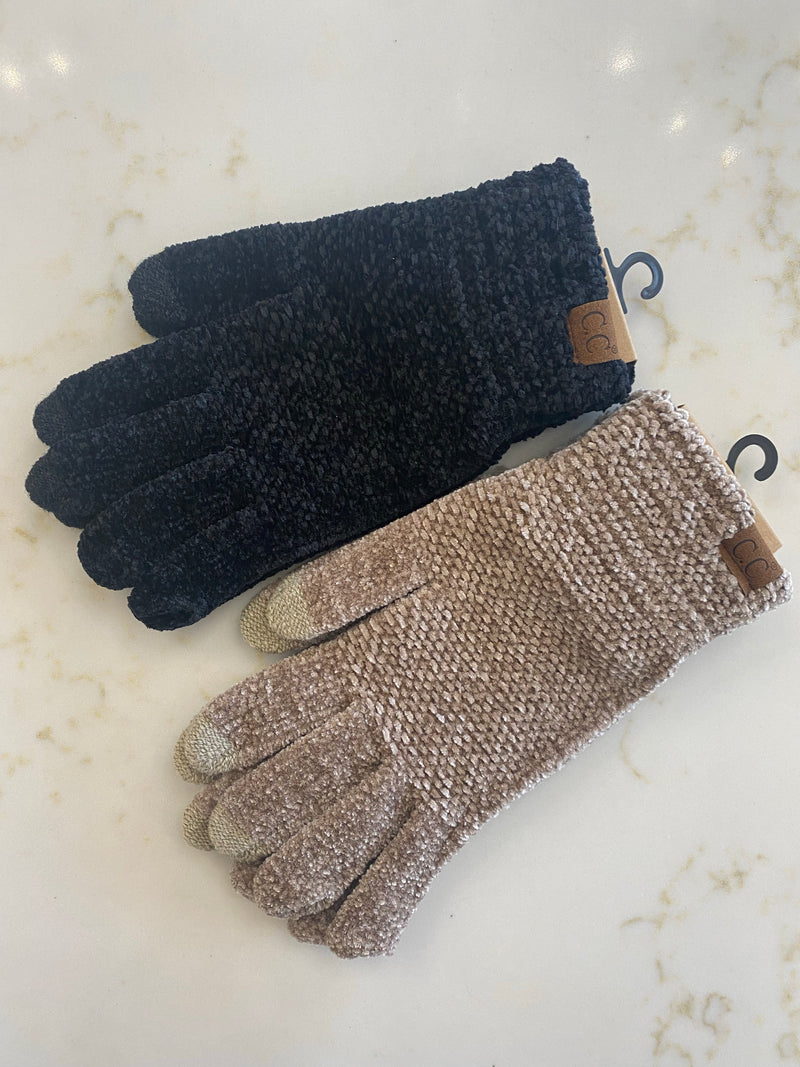 C.C. Chenille Touchscreen Gloves